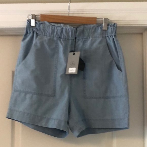 Vero Moda Pants - Vero Moda Chambray shorts with paperbag waist NWT!
